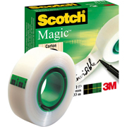 SCOTCH CINTA INVISIBLE MAGIC 810 19mm x 33m 375002677